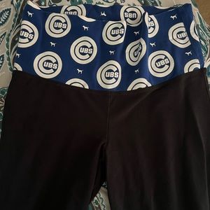 Victoria Secret x Chicago Cubs Yoga Pants